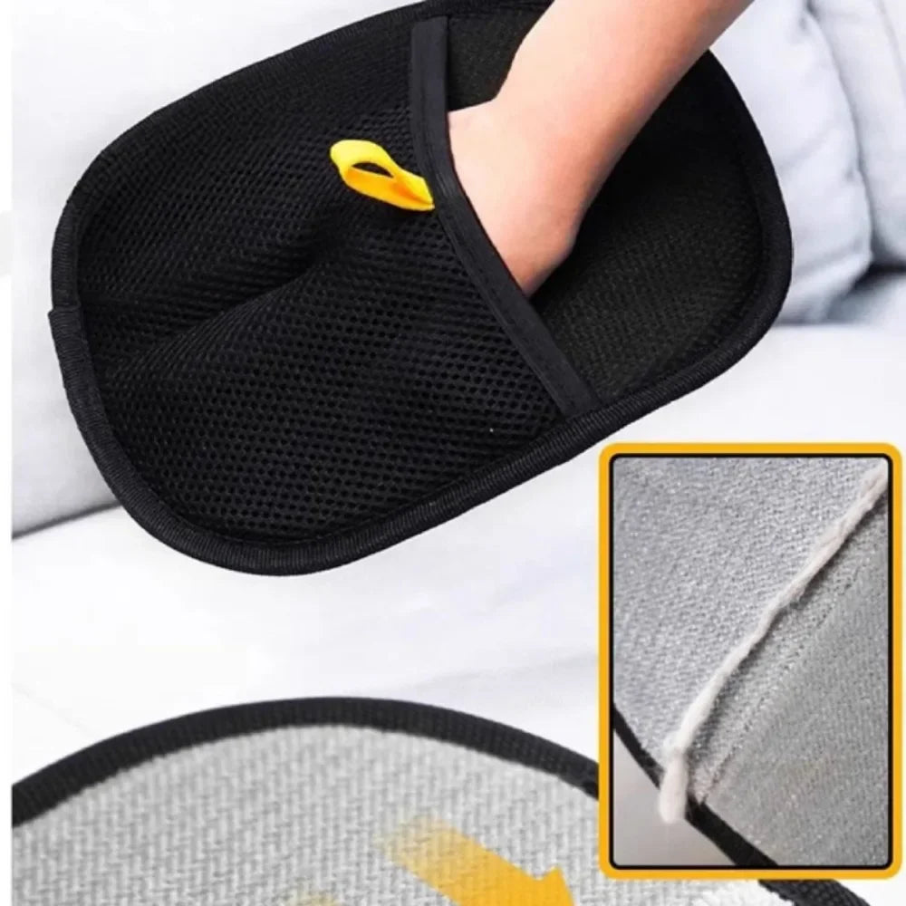 Brosse Anti-Poils Chat & Chien Double Face – Gant de Toilettage et Déshedding