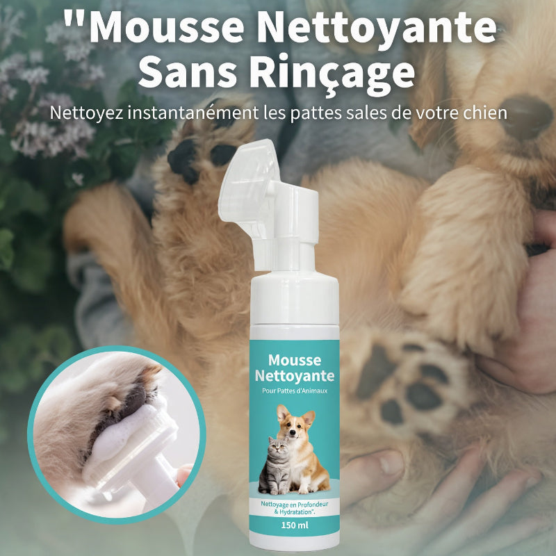 Mousse Nettoyante pour Pattes | Pet Hygiene Shop